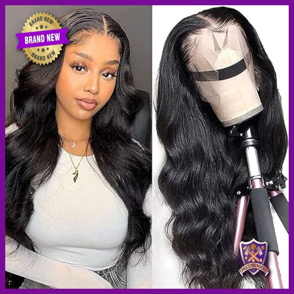 26 Inch Brazilian Human Hair Wig 13x4 Lace Front Glueless Body Wave main image 6